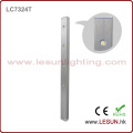 Luz del caso de la exhibición de plata / negro 4W LED para el gabinete de la joyería LC7324t
